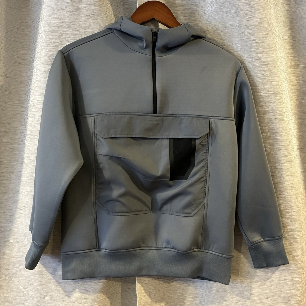 Zara Create Your Future Front Pouch Jacket Youth Size 10 Blue